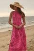 Cecil Smocked Sleeveless Midi Dress Dillie Floral