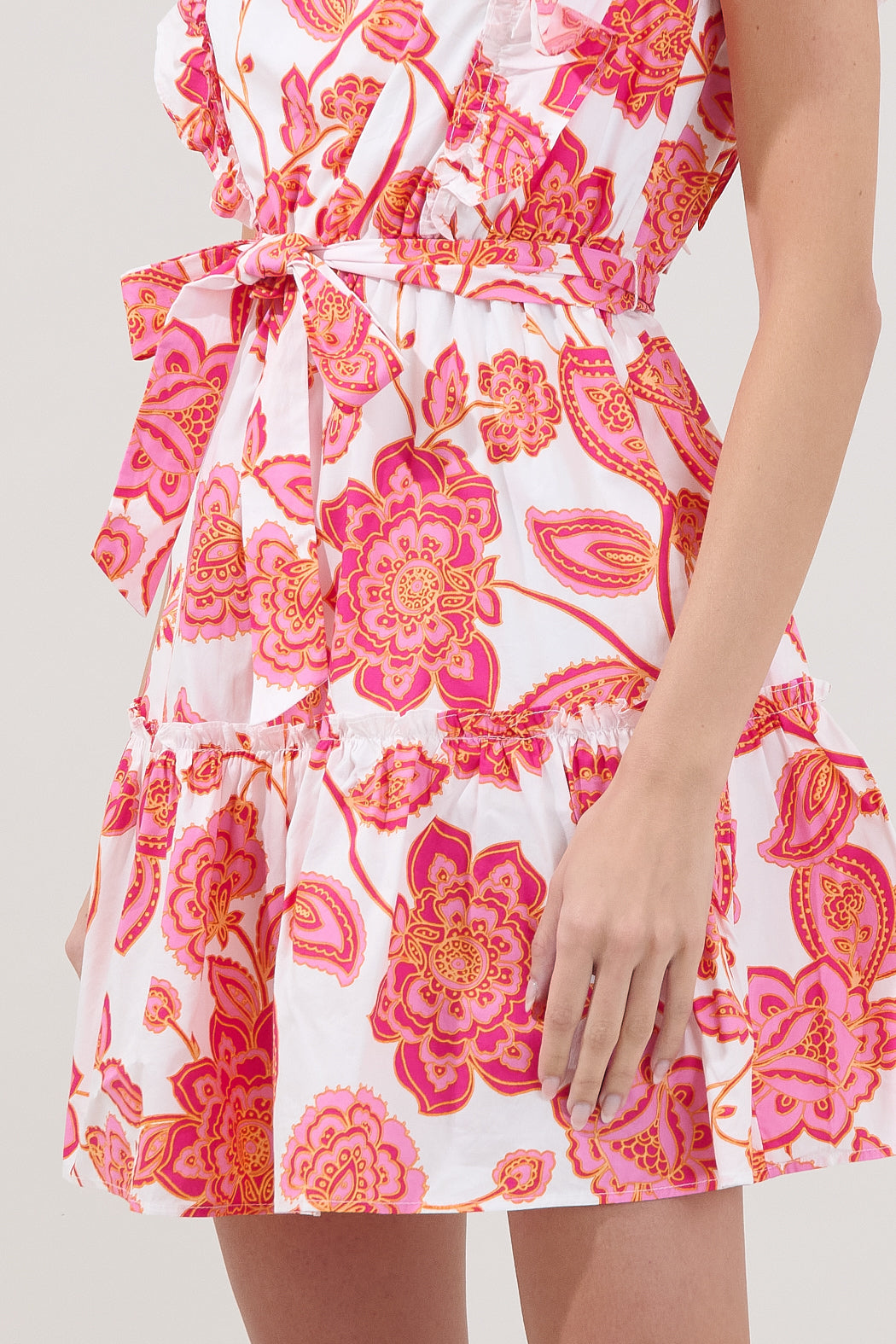 arely mini dress Amanda Uprichard ARELY Hot Pink