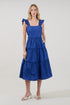 Aurie Tiered Midi Dress