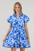 Empire Tiered Mini Dress Palmas