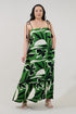 Veth Shift Maxi Dress Rainforest Curve