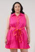 Mariselle Sleeveless Tiered Mini Dress Curve