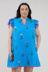 Merina Shift Mini Dress Genora Floral Curve