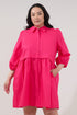 Jurane Long Sleeve Mini Dress Curve