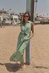 Cileah Collared Maxi Dress Stripe