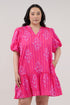Berke Shift Mini Dress Freesia Curve