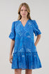 Berke Shift Mini Dress Moonlit