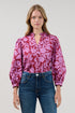 Ima Button Up Top Yunice Floral