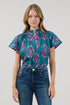 Patma Mock Neck Top Folklore