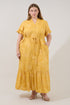 Alna Button Up Midi Dress Narobi Floral Curve