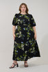 Iriela Smocked Maxi Dress Jardin Curve