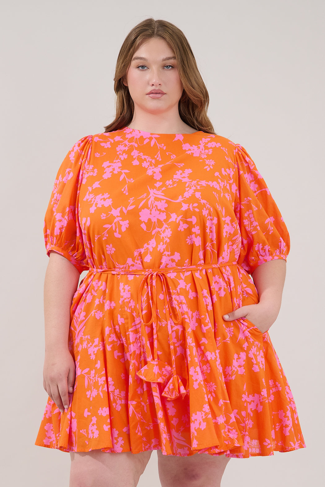 godets short dress Godets Hem Mini Dress