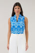 Gisela Sleeveless Top Floral