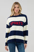 Sports Stripe Sweater