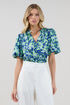Kelley Bubble Sleeve Blouse Floral