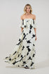 Enamored Off the Shoulder Ruffle Dress Quinsy Floral