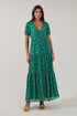 Tiered Maxi Dress Divina Floral