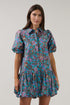 Stacci Bubble Mini Dress Berlin Floral