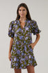 Aurora Shift Mini Dress Reverie
