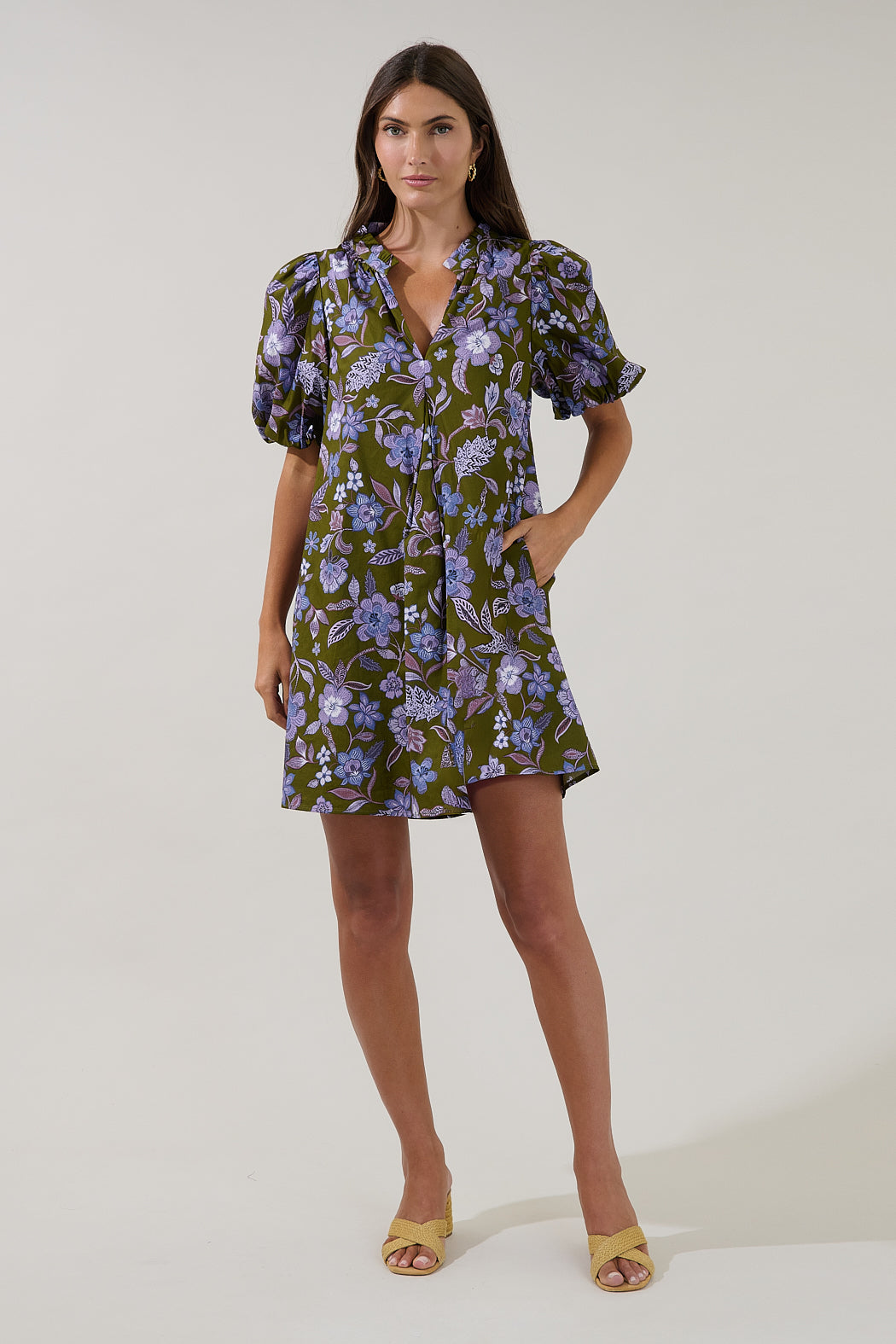 Aurora Shift Mini Dress Reverie – Sugarlips