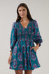 Isme Smocked Mini Dress Folklore