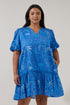 Berke Shift Mini Dress Moonlit Curve