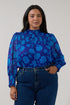 Sunnie Long Balloon Sleeve Top Midnight Curve