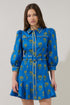 Harrah Button Down Mini Dress Countryside