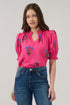 Jermy Short Sleeve Top Genora Floral