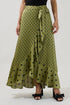 Winona Ruffle Midi Skirt Polka Dot