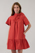 Melodia Poplin Shift Mini Dress