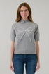Aneliah Bow Short Sleeve Sweater