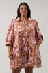Jessia Button Up Mini Dress Fable Curve