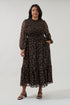 Mona Smocked Maxi Dress Celine Floral Curve