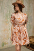 Vivian Puff Sleeve Mini Dress Wildroot