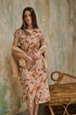 Jana Button Down Midi Dress Wildroot