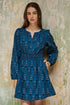 Girna Long Sleeve Mini Dress Gardena Floral