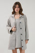 Perla Drop Shoulder Oversized Coat