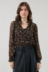 Tommie Long Sleeve Button Top Celine Floral