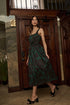 Carmina Sleeveless Midi Dress Floral