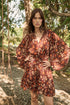 Paxton Balloon Sleeve Mini Dress Autumn