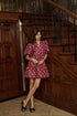 Jacey Babydoll Mini Dress Polka Dot