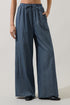 Liliana Drawstring Wide Leg Pants Striped