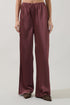 Emma Wide Leg Pants Satin