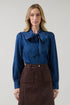 Nolani Button Down Blouse Chambray