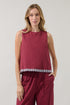 Denver Embroidered Crop Top