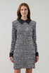 Alexa Sequin Shift Mini Dress