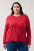 Jessie Long Sleeve Bow Sweater Curve