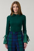 Jailene Contrast Knit Sweater