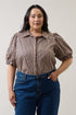Klaren Button Down Shirt Tiramisu Curve
